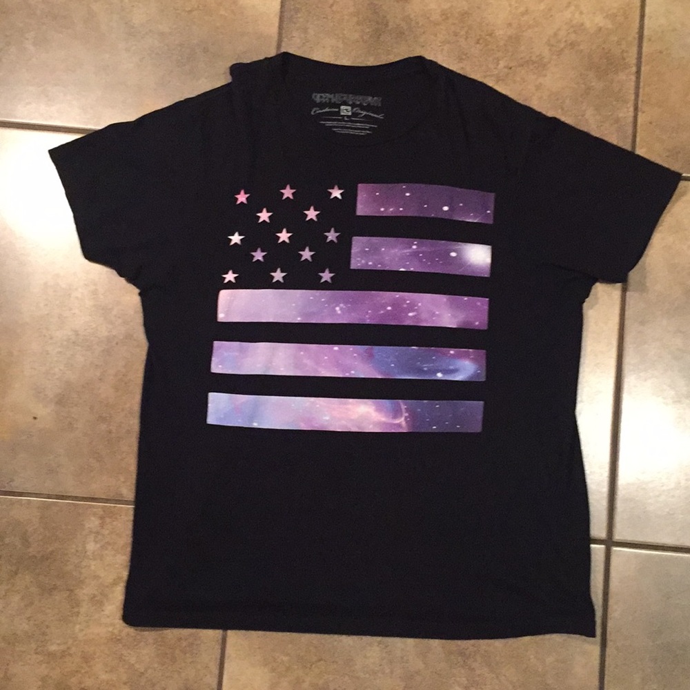 Galaxy United States Flag T-Shirt